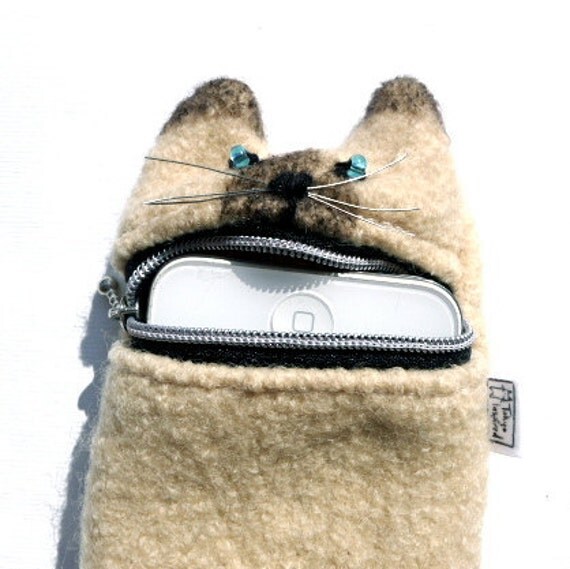 iPhone 4 case iPhone 5 case: Hungry Siamese Cat