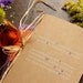 Letterpress Wedding Invitation - SAMPLE - Rustic Modern Eco-chic, Simple and Playful