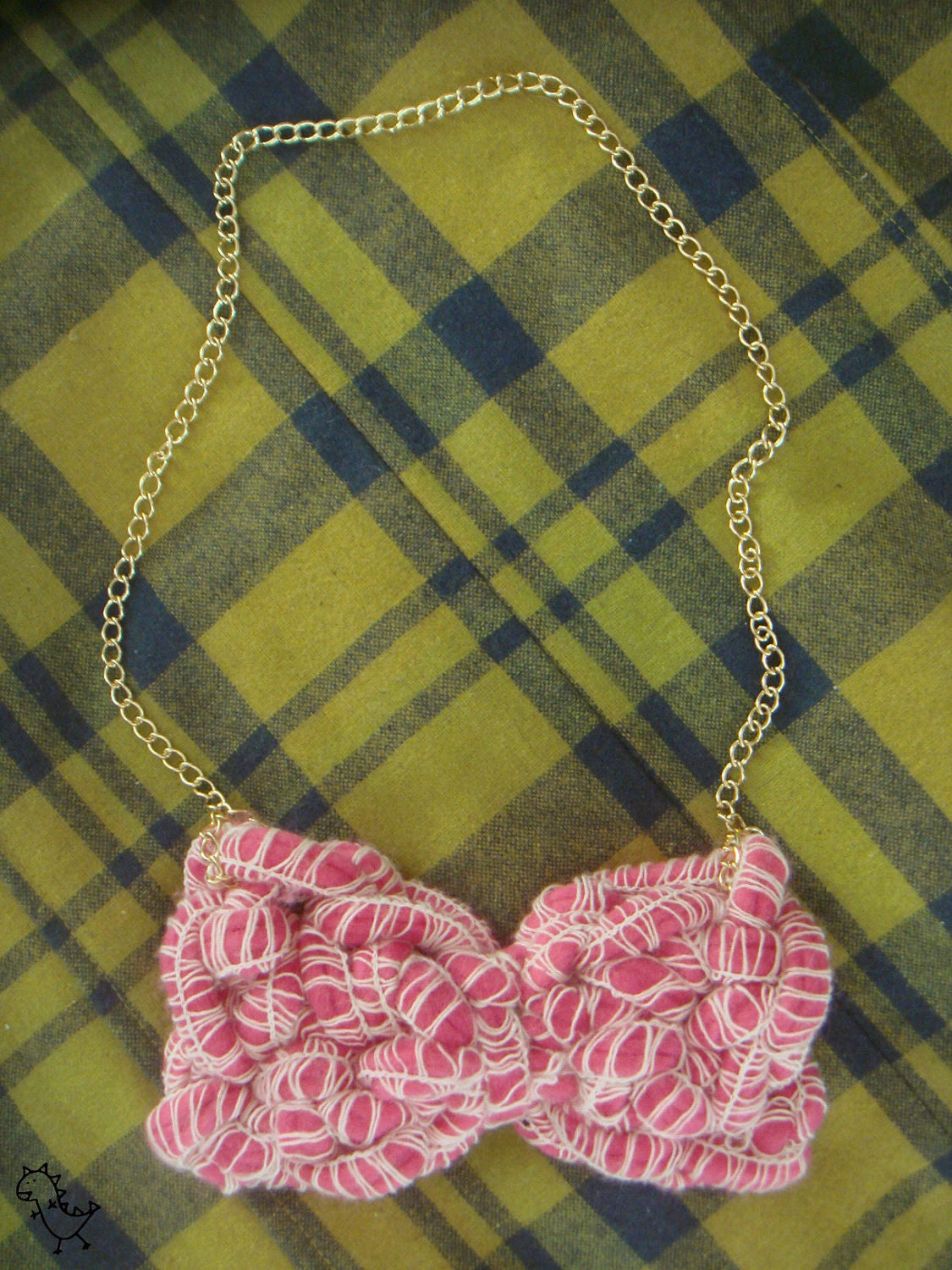 Martha's Bow Tie in Pink