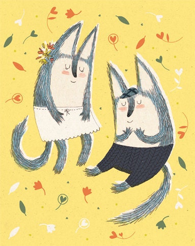Love cats card