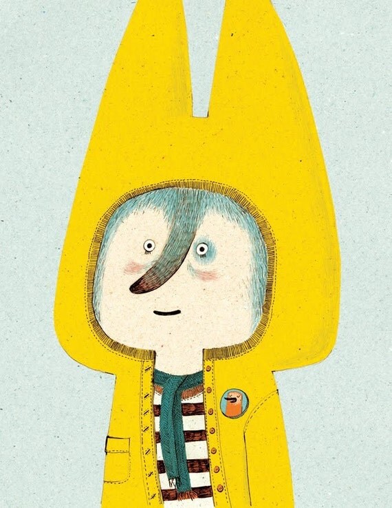 dog in a mac print