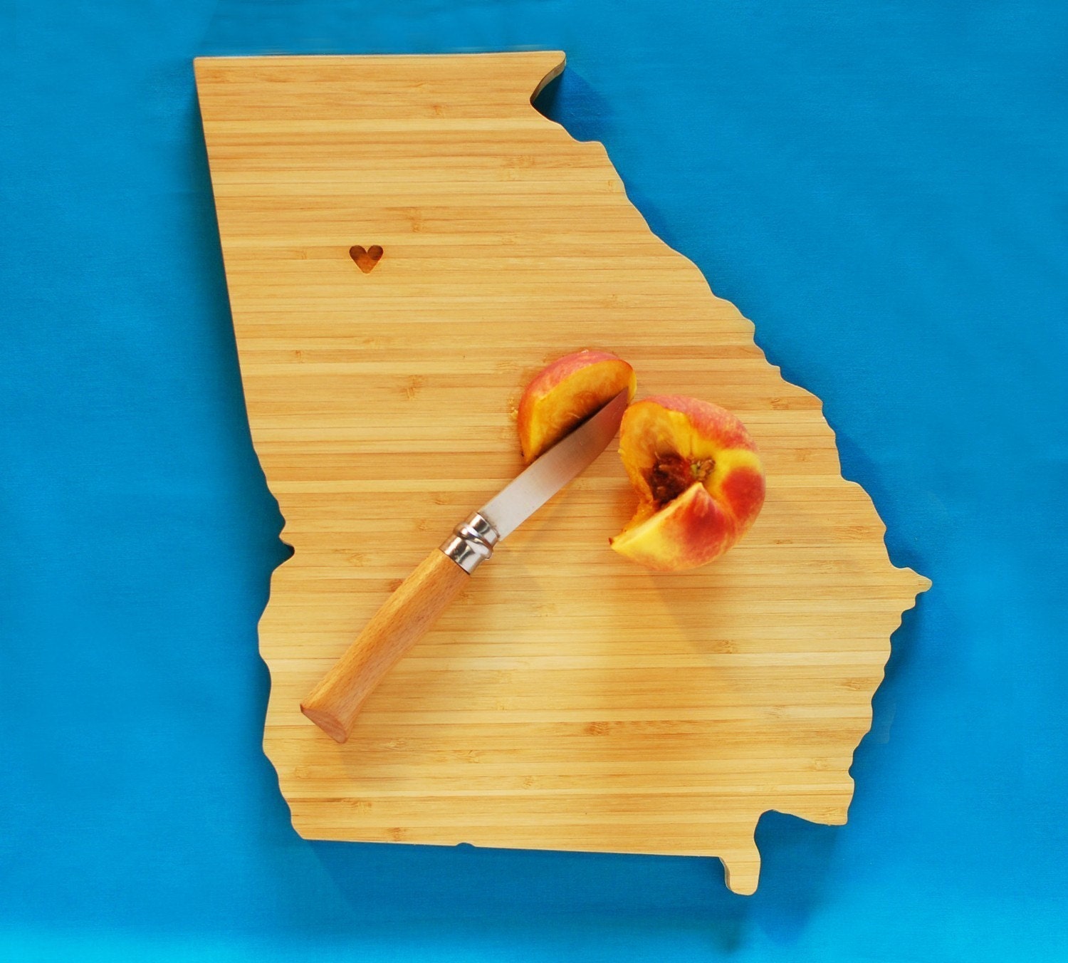 AHeirloom's Georgia State Shaped Cutting Board