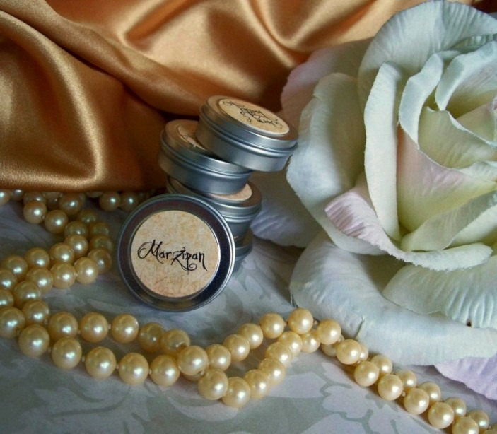 Marzipan (solid perfume--almonds, vanilla shortbread, bourbon)