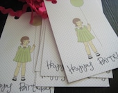 Gift Tags: Happy Birthday for the Little Girl