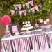 Zebra Party - Rockstar Party, Ribbon Garland, Diva Party, Sweet Sixteen, Spa Party, Ready to ship, Graduation, Baby Shower
