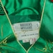 1950's Vintage Coat - Fabulous Silk Emerald Green Asian Rayon Long Jacket