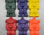 Recycled Crayons Robot Shaped - Total of 12 Crayons. Il_170x135