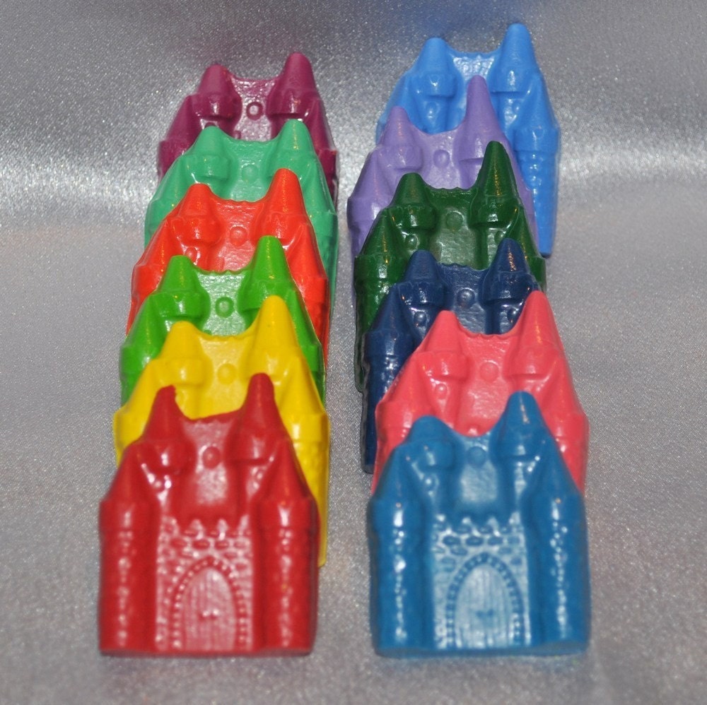 Recycled Crayons Castle Shaped / Set of 12 Il_170x135