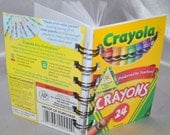 Recycled Mini Crayon Spiral Bound Notebook Il_170x135
