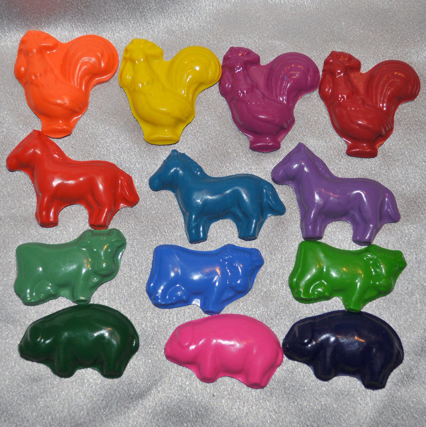 Recycled Crayons Farm Animals Total of 25 Bags Each Bag Will have 4 Animals Total of 100 Crayons Il_170x135