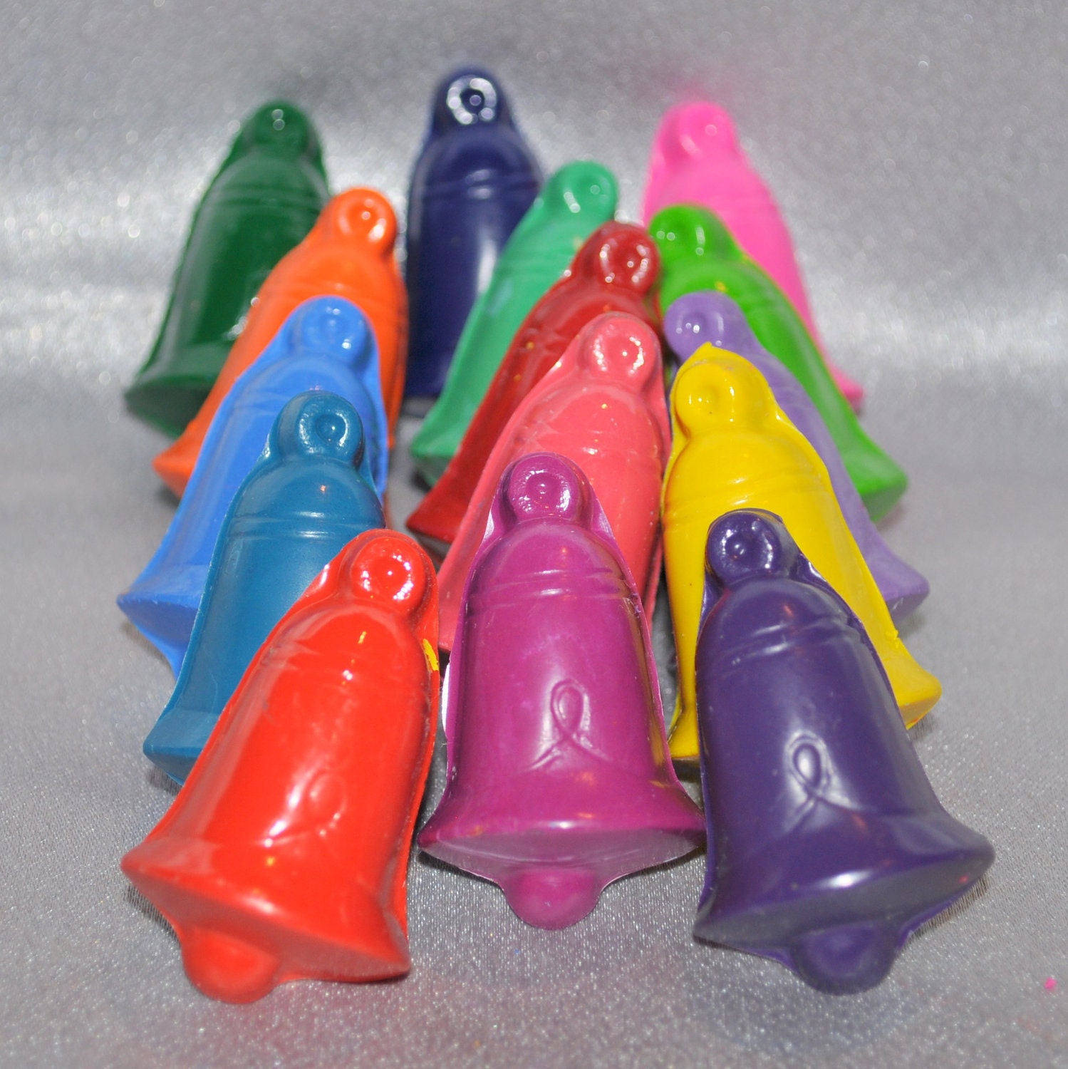 Recycled Crayons Bell Shaped - Total of 15. Il_170x135