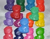 Recycled Crayons Monkey Shaped Total of 15 Crayons Il_170x135