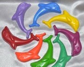 Recycled Crayons Large Dolphin Shaped Total of 8. Il_170x135