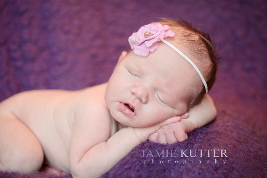 Baby headband, flower headband, girl headband, infant headband, newborn headband, adult headband, child headband