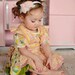 Light pink chiffon headband, baby headband, adult headband, infant headband, child headband