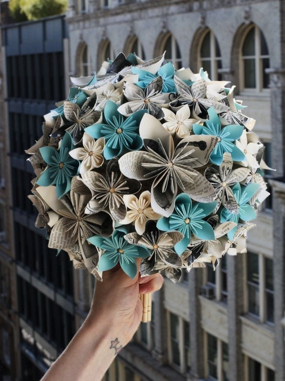 The Breakfast at Tiffany's Paper Bouquet