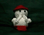 Hand-crocheted plushie - The Radish Spirit