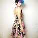 25% OFF SALE 60s Garden Tea Party Dress (S)