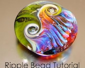 Ripple Bead Tutorial - Lampwork Bead Instructions