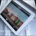 The NEW iPad - iPad 1 - Pad 2 - Snap-On Book Style Case - Chervon in Grey