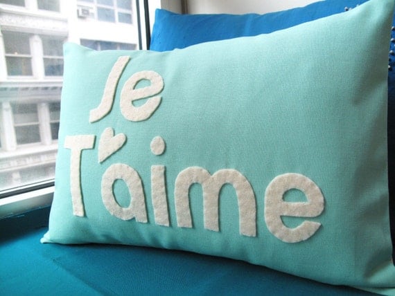 Je T'aime Pillow