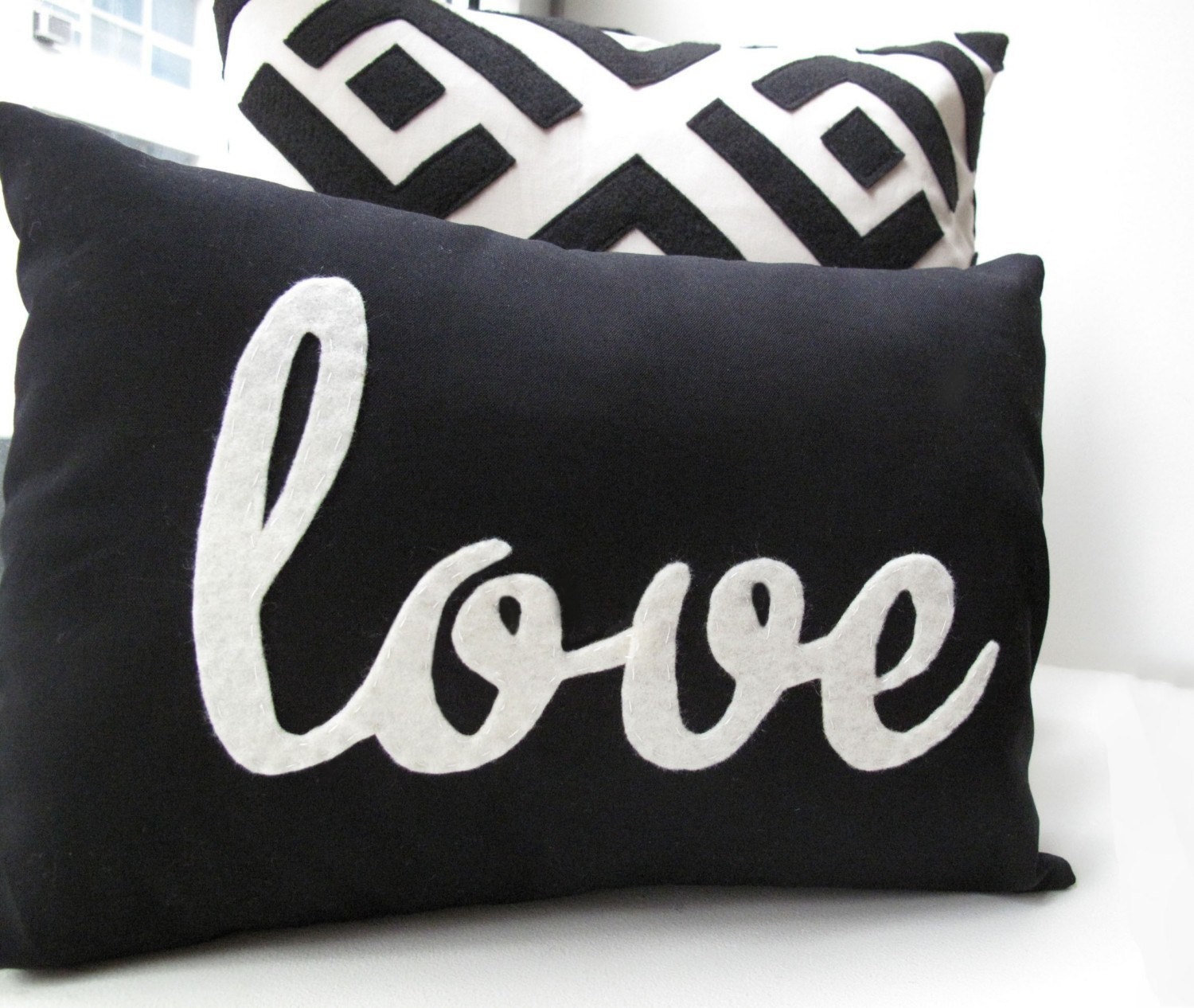 Black Love Pillow