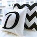 Custom Monogram Pillow