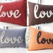 Custom Love Pillow - You Choose The Color