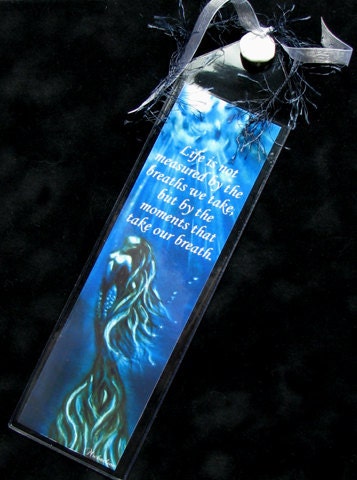 Mermaid Bookmark by Michaeline McDonald
