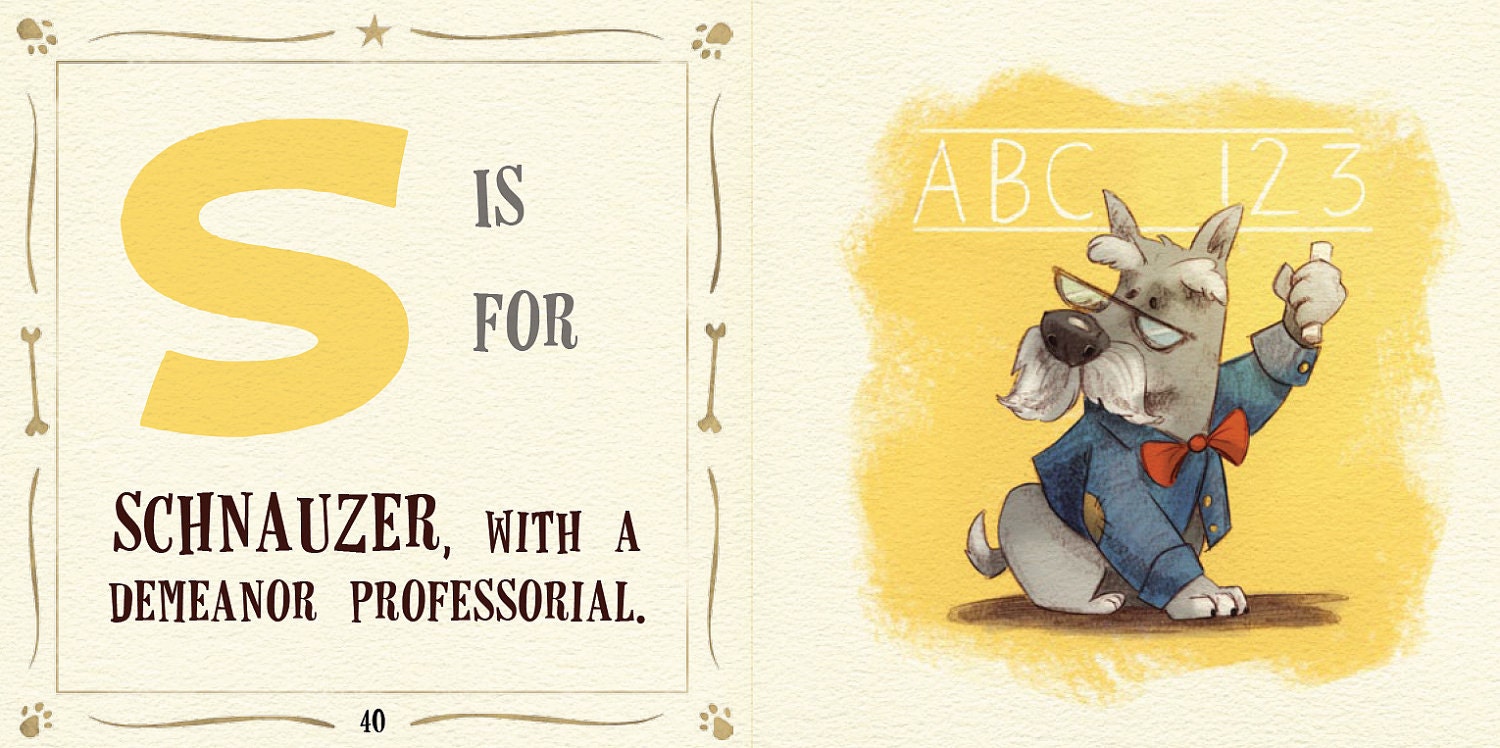 M is for Mutt & Other Tails Kid's Alphabet Book