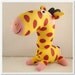 Handmade Sock Giraffe Stuffed Animal Doll Baby Toys