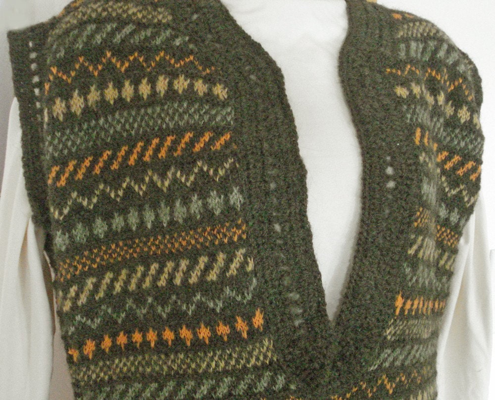 Hand Knit Women's Jumper  Dress - Size Med 10 to 14