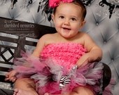 Toddler Pink Zebra Tutu