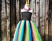 Funky Zebra Tutu Dress sizes Newborn 0-6m, 6-12m, 12-24m, 2t-3t, 4t-5t