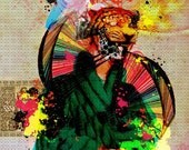 50% SALE - 8x10 The signal of screaming print