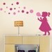 Bubble Girl Decal - Children's Vinyl Wall Sticker