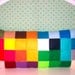 Deliberately Pixelated.... without the censorship - ( a 12 x 24 inches pixelated felt pillow )