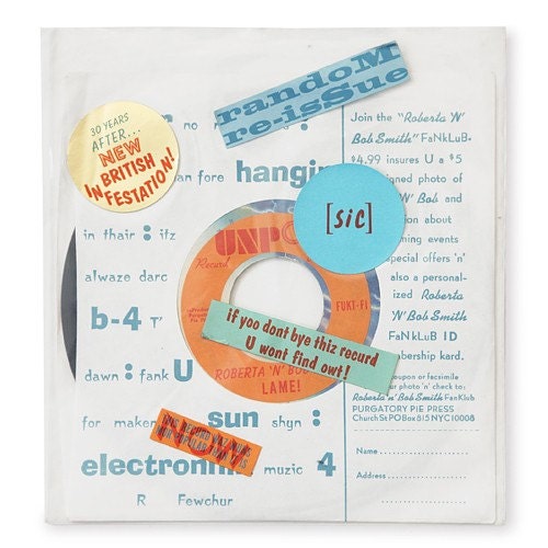 UnPopular Recurd(sic), orange