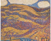 Jigsaw Puzzle, wood, wooden, personalized, custom, handcut, 10 x 10 inches, 150 pieces - AUTUMN