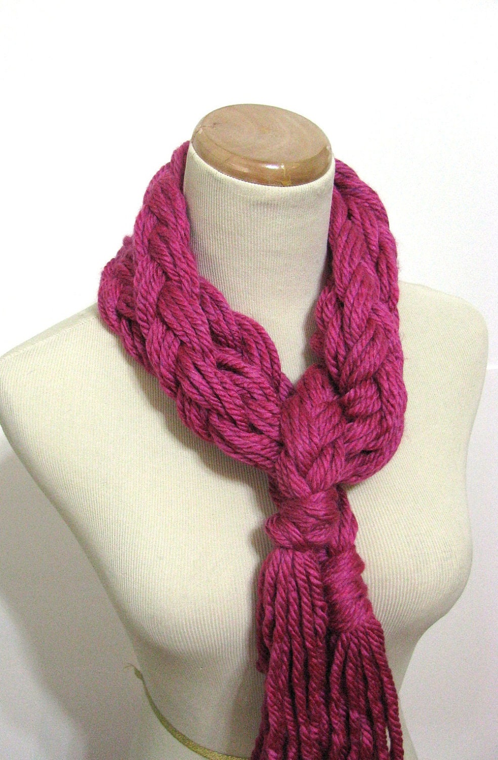 Berrylicious Braided Scarf