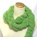 Lime Green Chain Scarf