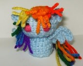 Amigurumi Rainbow Dash