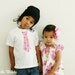 Brother / Sister SET ... Dolce Flutter sleeves Dress & Matching Neck Tie Applique Boys SHORT sleeves T-shirts or Onesie