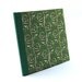 Nauli handmade CD Case green organic ornament