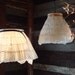 Chandelier Upcycled, Recycled,  Lighting,Frilly, Flouncy, eco chic,  crinoline, shabby chandelier , Front Page Featured