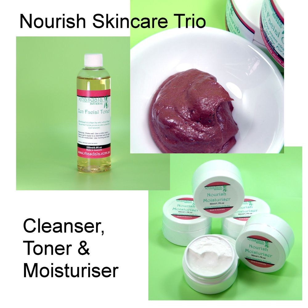 Nourish Skincare Trio - For Dry/Mature Skin