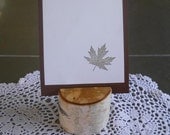 Reserved - 20 Rustic Wedding Birch Branch Menu Table or Number or Sign  Holder