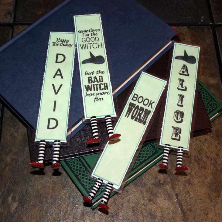 PERSONALIZED -Wicked Witch Bookmark- Etsy Original - Special Message