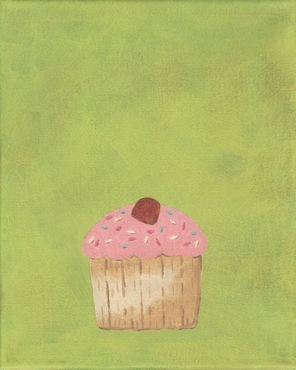 Sweet Cupcakey Dreams - PRINT 8x10 nursery decor - kids - baby - children