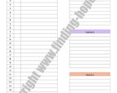 Meal Planning Calendar Printable